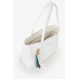 Valentino Nakupovalna torba bela | Shoptok.si