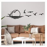 Wallity zidna dekoracija Spiaggia, 115x49cm, Crna | Eponuda.com