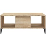  Klubska mizica sonoma hrast 90x50x36,5 cm inženirski les | Shoptok.si