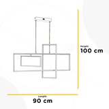 Lesnina XXXL VISEČA LED-SVETILKA //4000 K// | Shoptok.si