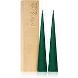 ester & erik cone candles marble green (no. 58) ukrasna svijeća 2x25 cm | shoptok.hr