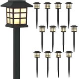  Solarna svjetla za vanjsku upotrebu s tlošcem 12 pcs 38,5 cm PP | Eponuda.ba