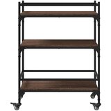  Kolica boja hrasta 65x40x86 5 cm konstruirano drvo | shoptok.hr