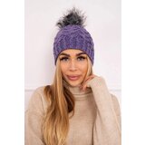 Kesi marka niezdefiniowana Cap with fleece Daria K217 purple | ePonuda.com