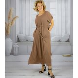 Pri Long maxi dress with waist tie "Summer Elegance" | shoptok.hr