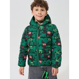 Sinsay Kviltana puffer jakna s kapuljačom Minecraft | shoptok.hr