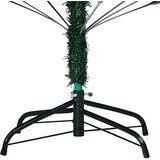  Umjetno osvijetljeno božićno drvce s kuglicama zeleno 240cm PVC | shoptok.hr
