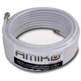 Amiko Koaksijalni kabel RG-6, CCS, 90dB, 10 met. Sa konektorima - RG6/90dB - 10m | shoptok.hr