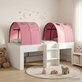  Krevet s Tunnels 3 kom. Bijela i ružičasta Konstruirano drvo 193 x 96,1 x 68,5 cm | Shoptok.si