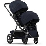 Redsbaby NUVO 2 Twin dječja kolica za blizance 2u1, Midnight Blue | shoptok.hr
