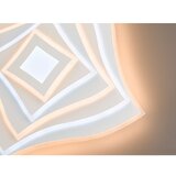 Fischer & Honsel Bijela metalna LED stropna svjetiljka s daljinskim upravljačem/s mogućnosti zatamnjivanja 50x50 cm Hero – | shoptok.hr