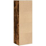 vidaXL Knjižna omara dimljeni hrast 40x30x114 cm inženirski les | Shoptok.si