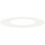  Pogodno za ravni drveni prsten Bijelo Ø40 / 70 cm Čelik | shoptok.hr