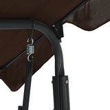  Vrtna ljuljačka boje kave 170 x 110 x 153 cm | shoptok.hr