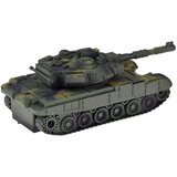 Rc tenk na daljinsko upravljanje s rotirajućom kupolom, šumska kamuflaža, 22 cm | shoptok.hr