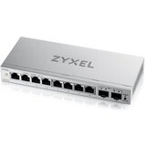 Zyxel 8-portni Gigabit, 2 x SFP, Web Smart upravljan switch (omrežni preklopnik) | Shoptok.si