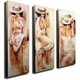Vega 3-delna stenska slika na platnu Romantic Mood Cene