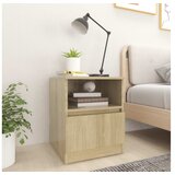  Noćni ormarići 2 kom boja hrasta 40 x 40 x 50 cm od iverice | shoptok.hr