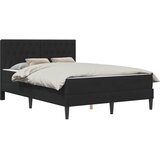  Okvir kreveta s madracem s uzglavljem Crna 160 x 200 cm Baršun | Eponuda.com