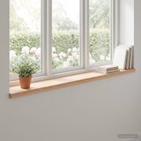  Prozorske klupice 2 kom. Prirodna 140 x 15 x 2 cm | shoptok.hr