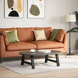  Noge za klubsko mizico v obliki črke A, 2 kosa, črne, 70 x (30-31) cm, jeklo, (22123710) | Shoptok.si