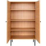 House Nordic Omarica v hrastovem dekorju v naravni barvi 80x130 cm Kyoto – | Shoptok.si