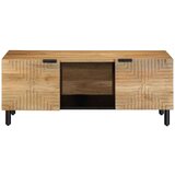 vidaXL Kava miza Brown 100x54x40 cm masivni les Mango | Shoptok.si