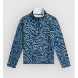 O'neill Fwc'Cruz Printed Kids Half-Zip Fleece Sweate blue swirl zebra Cene