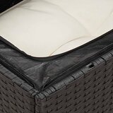  11-dijelni set vrtnih sofa od poliratana s jastucima crni | shoptok.hr