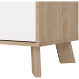 Tvilum Bijela/u prirodnoj boji komoda u dekoru hrasta 196x73x39 cm Ikast – | shoptok.hr