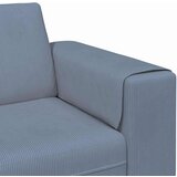  Tkaninska sofa s jastukom Plava Baršunasta tkanina | shoptok.hr