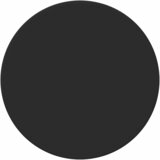  Gornji dio stola Crna Ø 70 x 1,5 cm Konstruirano drvo | shoptok.hr