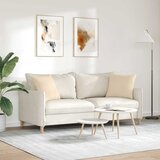  Jastučići za sofu 2 pcs Krema 45 x 45 cm tkanina | Eponuda.ba