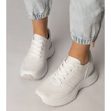 Gemre White sports sneakers with a silver insert Lenkuta | shoptok.hr