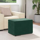  Stolica Temno zelena 61 x 41 x 40 cm Samet in Umetno Leseno, (5000243281) | Shoptok.si