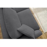 Bobochic Paris Tamno siva sklopiva sofa 235 cm Cezanne – | shoptok.hr