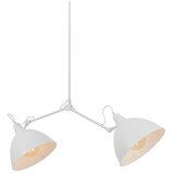 Custom Form Bela viseča svetilka s kovinskim senčnikom 104x104 cm Coben - CustomForm Cene