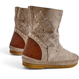 Resti Women's ankle boots on a low wedge with studs Indian Style | ePonuda.com