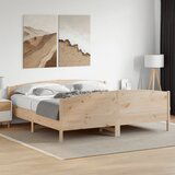 Furnova Posteljni okvir brez vzmetnice 180x200 cm trdna borovina, (21939942) Cene