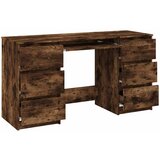  Radni stol boja dimljenog hrasta 140x50x77 cm konstruirano drvo | shoptok.hr