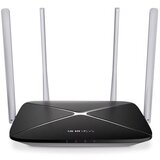 Mercusys lan router AC12 v3, 4 x 5dbi WiFi5 AC1200 dual band wireless (71015) Cene