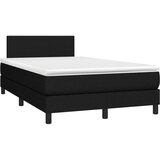  S oprugama i madracem crni 120 x 200cm od tkanine | shoptok.hr