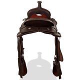 Western Sedlo, Uzda i Obujmica Prava Koža 15 " Smeđe | Eponuda.com