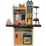  Dječja kuhinja za igru sa raznim namirnicama i rekvizitima za igru 93.5 cm - narančasta | shoptok.hr
