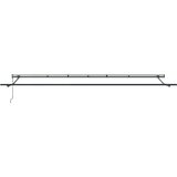 Nadstrešnica Antracit 6 × 3 5 m Metal | shoptok.hr