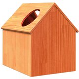 Hiša za mačke voščeno rjavo 41x50x50 cm masivni les borovega, (5000215080) | Shoptok.si