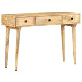 vidaXL Konzolna mizica 115x35x76 cm trden mangov les, (20818274) Cene