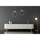Toolight Stropni luster LED APP1396-CP GOLD 40cm | shoptok.hr