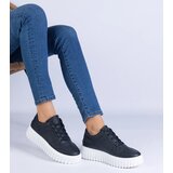 Gemre Black lace-up sneakers with a chunky sole Lusinda | Shoptok.si