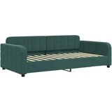  Dnevni krevet tamnozeleni 100 x 200 cm baršunasti | shoptok.hr